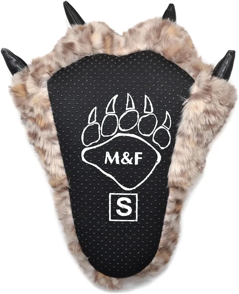 Millffy womens Animal Paw Slippers