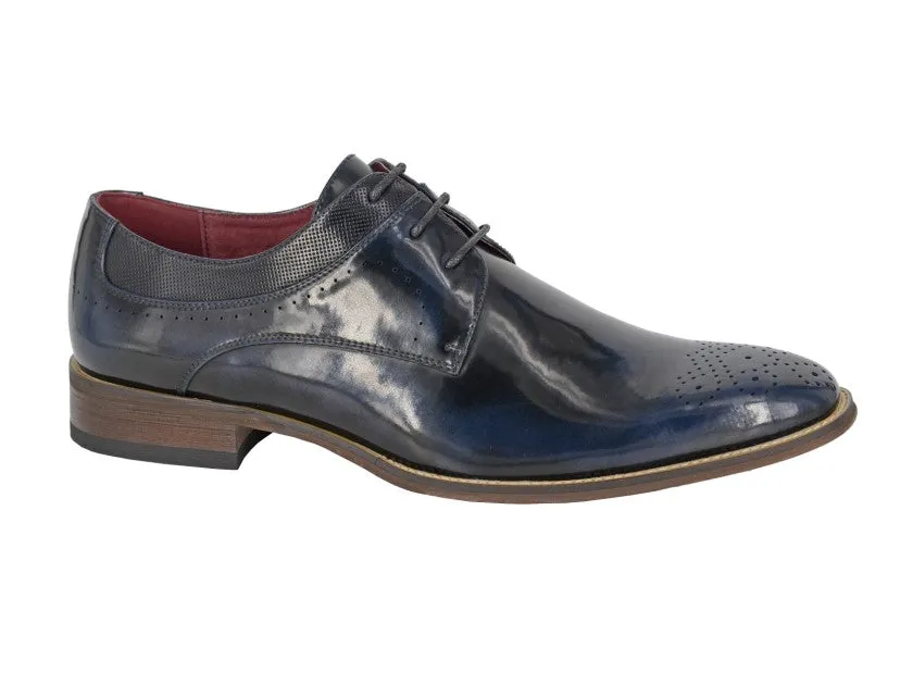 MJ 298NC Navy Goor Formal Shoe