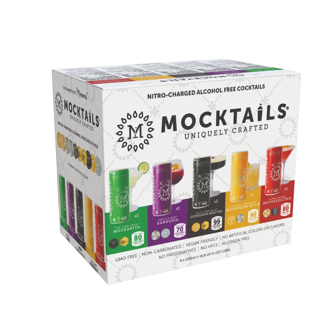 Mocktails Uniquely Crafted - Nitro Mix Pack
