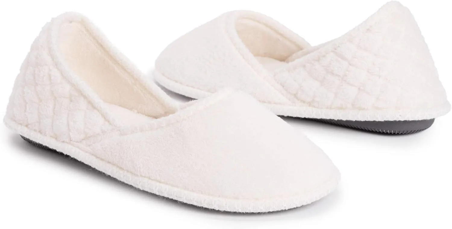 MUK LUKS Women's Beverly Micro Chenille Slipper