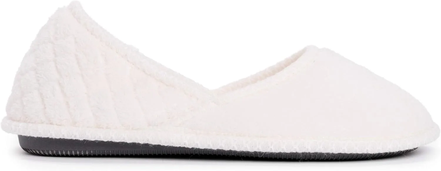 MUK LUKS Women's Beverly Micro Chenille Slipper