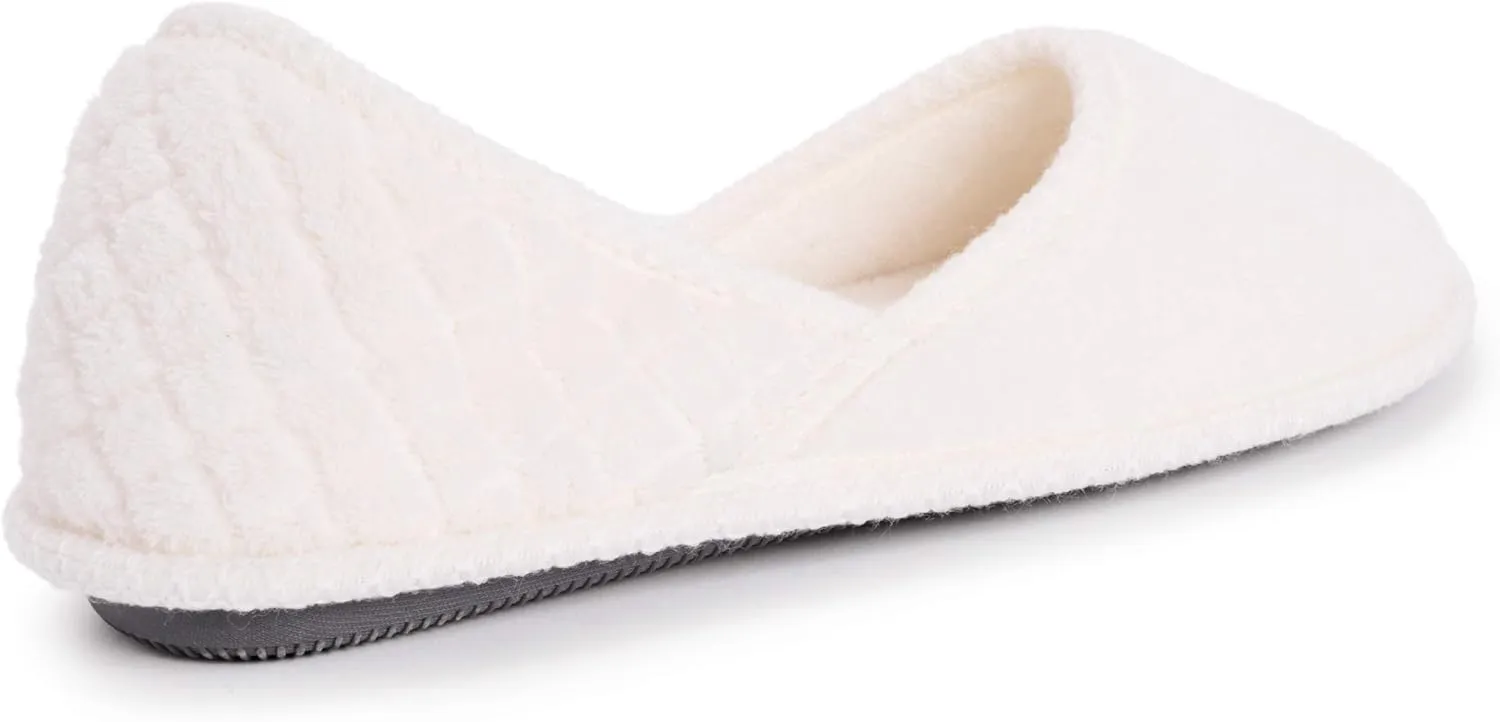 MUK LUKS Women's Beverly Micro Chenille Slipper