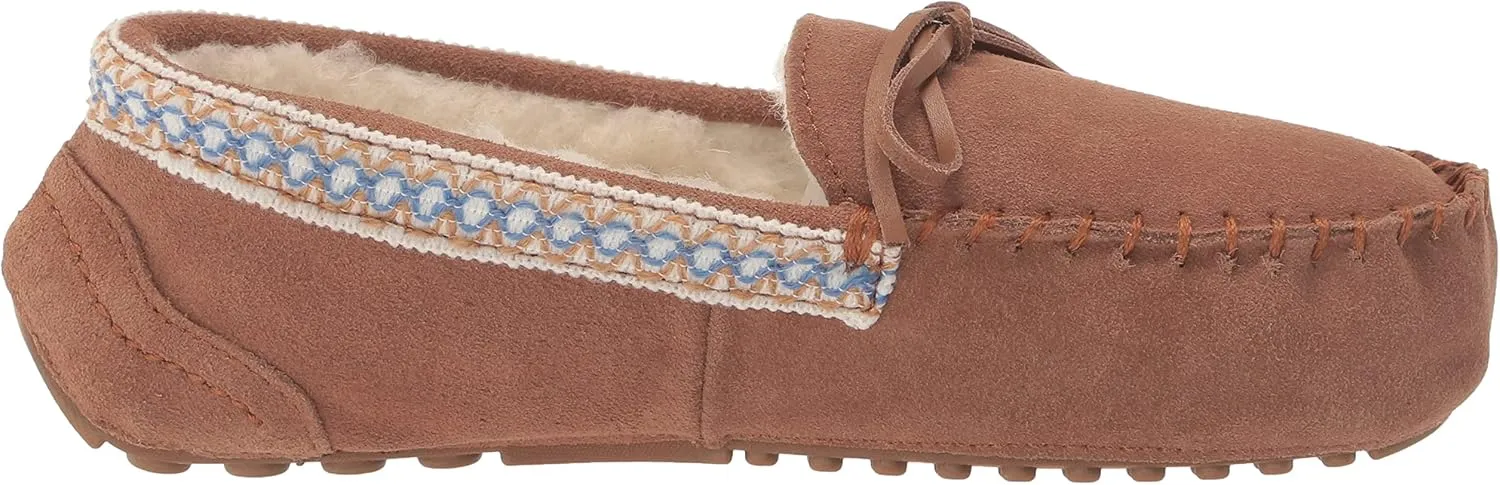 MUK LUKS Women's Dawn Suede Scuff Slipper