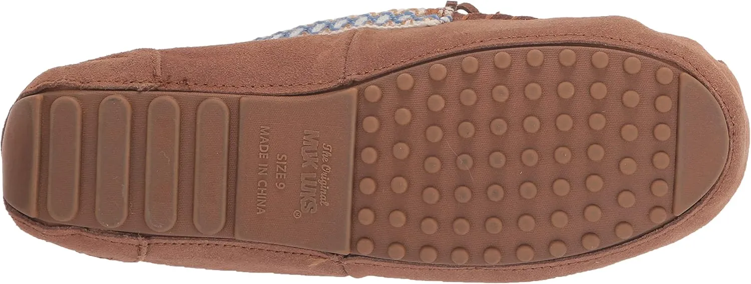 MUK LUKS Women's Dawn Suede Scuff Slipper