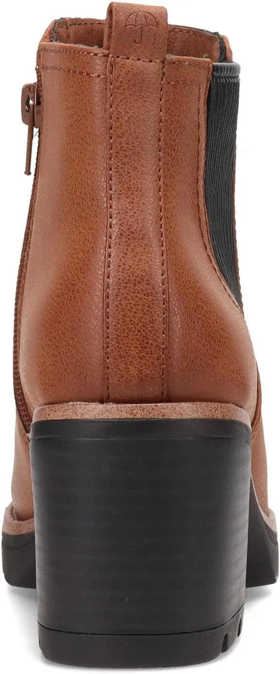Naturalizer Women's Madalynn Gore Lug Sole Heeled Ankle Bootie