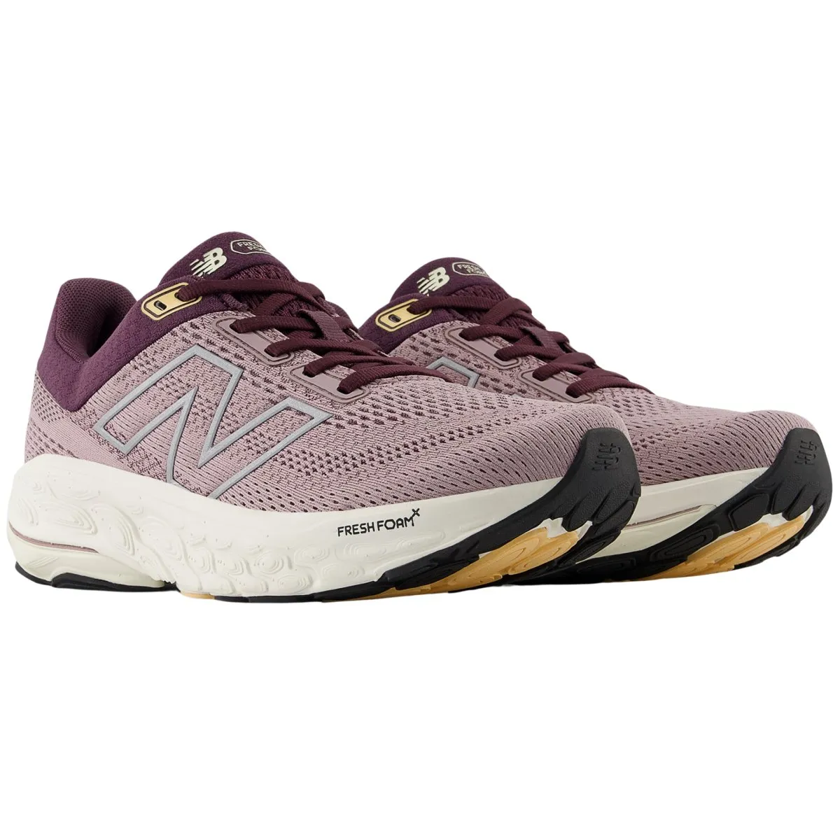 New Balance Women's Fresh Foam X 860v14 W860J14 Ice Wine/Plum Brown/Silver Metallic