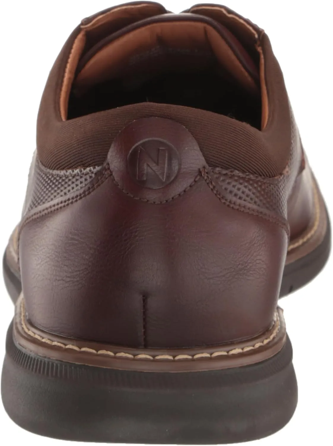 Nunn Bush Men's Chase Plain Toe Oxford Contemporary Lace Up