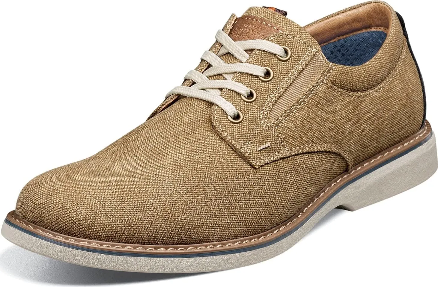 Nunn Bush Men's, Otto Canvas Plain Toe Oxford