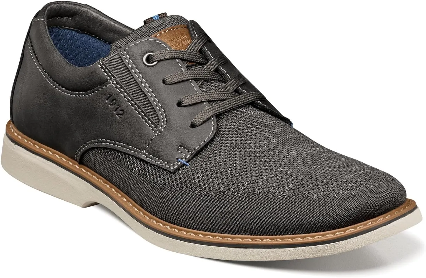 Nunn Bush Men's, Otto Knit Plain Toe Oxford