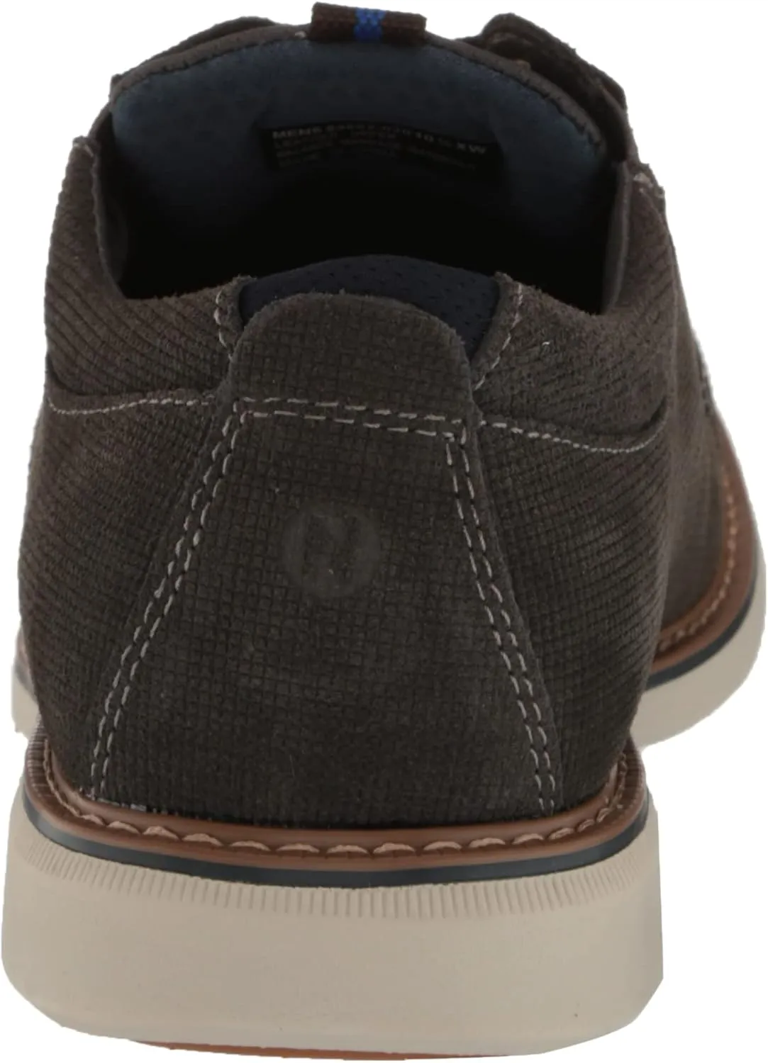 Nunn Bush Men's Otto Plain Toe Oxford Leather Lace Up with Lightweight Sole