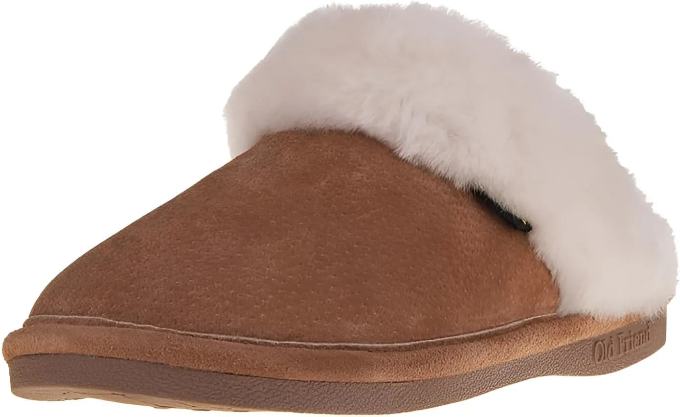Old Friend 441169M Women's Scuff Slipper, Cinnamon - L10