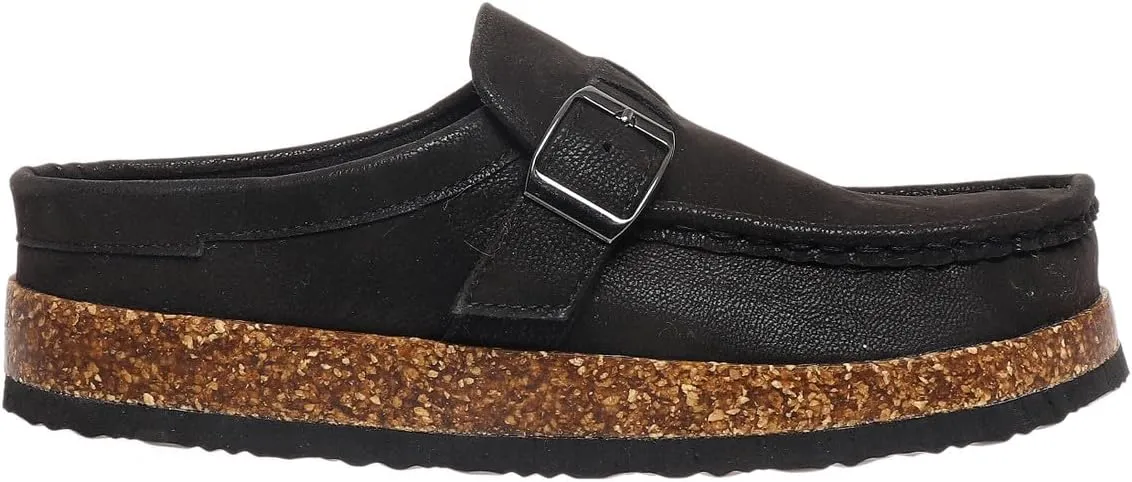 OUTWOODS Women Clogs Mules for Women Cork Footbed Sandals Shoes with Arch Support