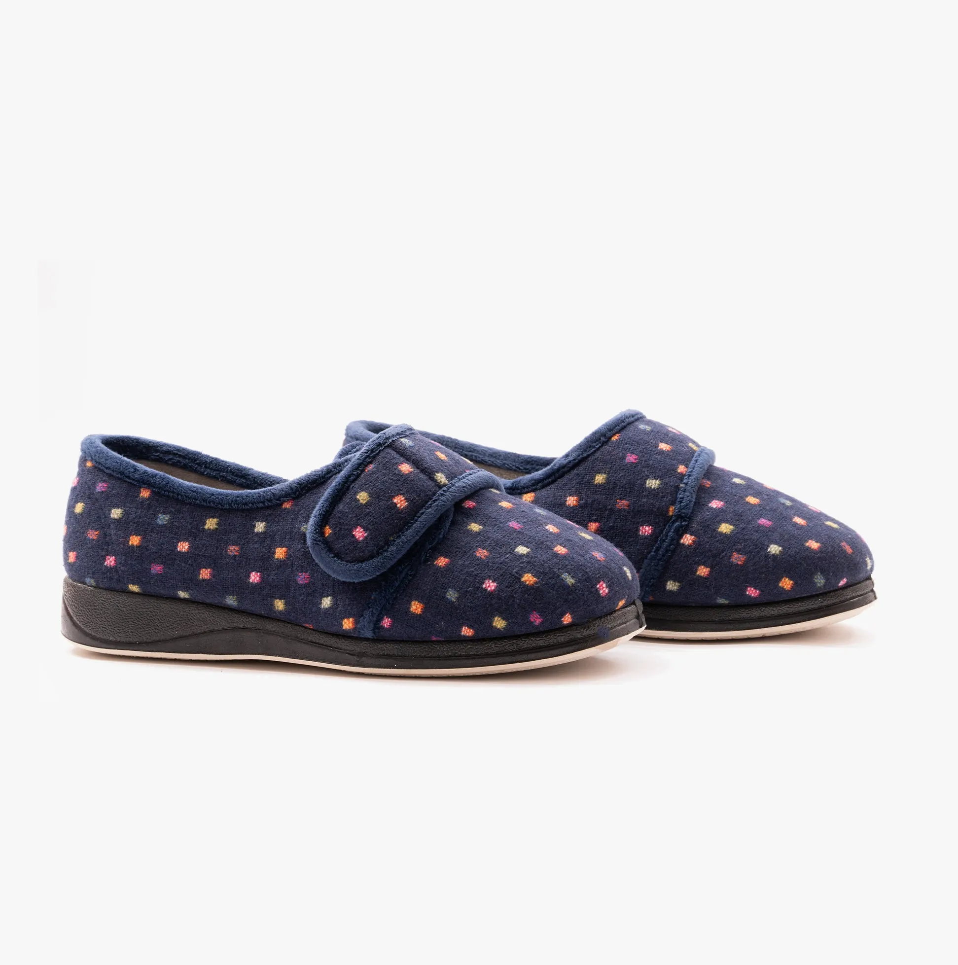 Padders LOTTY Womens Full Slippers Navy