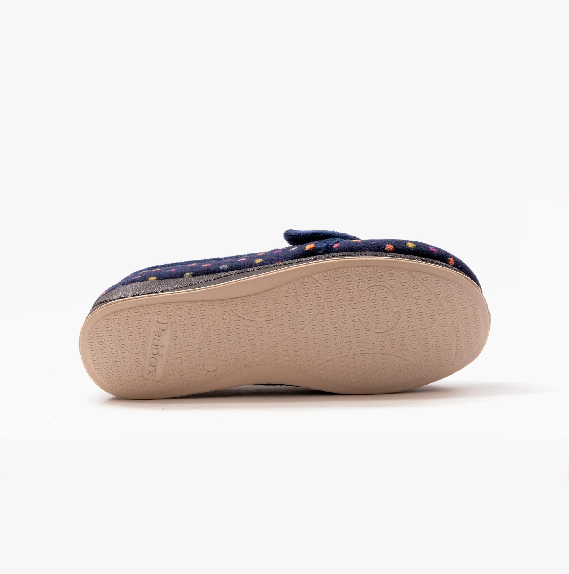 Padders LOTTY Womens Full Slippers Navy