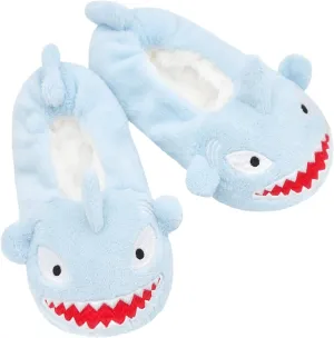Panda Bros Kid's Animal Slipper Socks, Cartoon Cozy Fleece Indoor Slipper, Fluzzy Warm bedroom Shoes