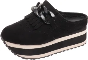 Pierre Dumas Paloma-3 Women's Platform Fashion Mule Sneakers for Women
