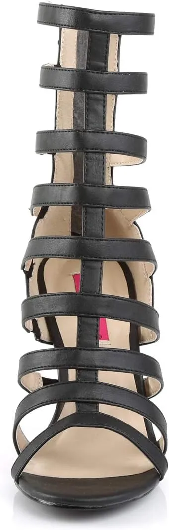 Pleaser Women's Dre438/b Ankle Bootie