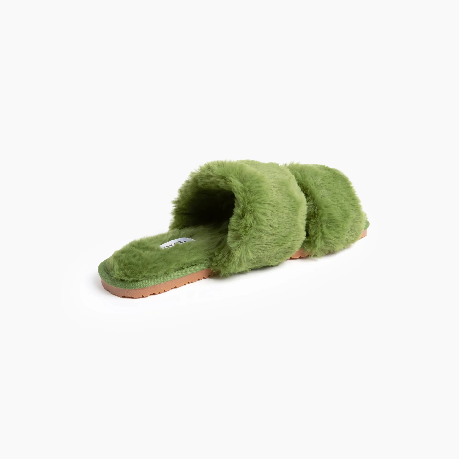 Plush Edit Slipper - Kelly Green