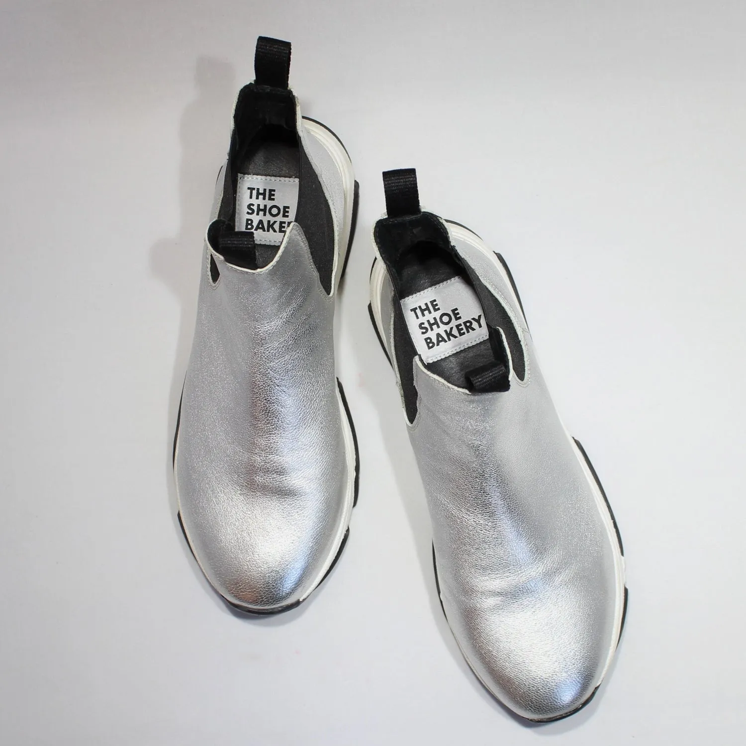 Poppy Chelsea Boot - Silver