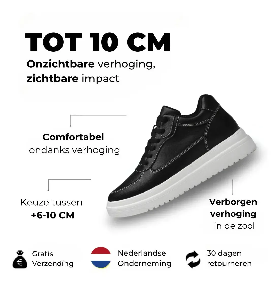 Prestige Shoes Black Casual