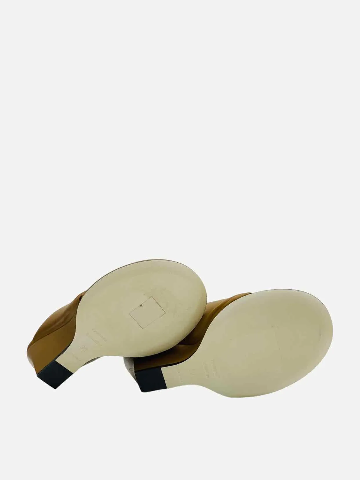 PROENZA SCHOULER Mule Brown Wedges 39