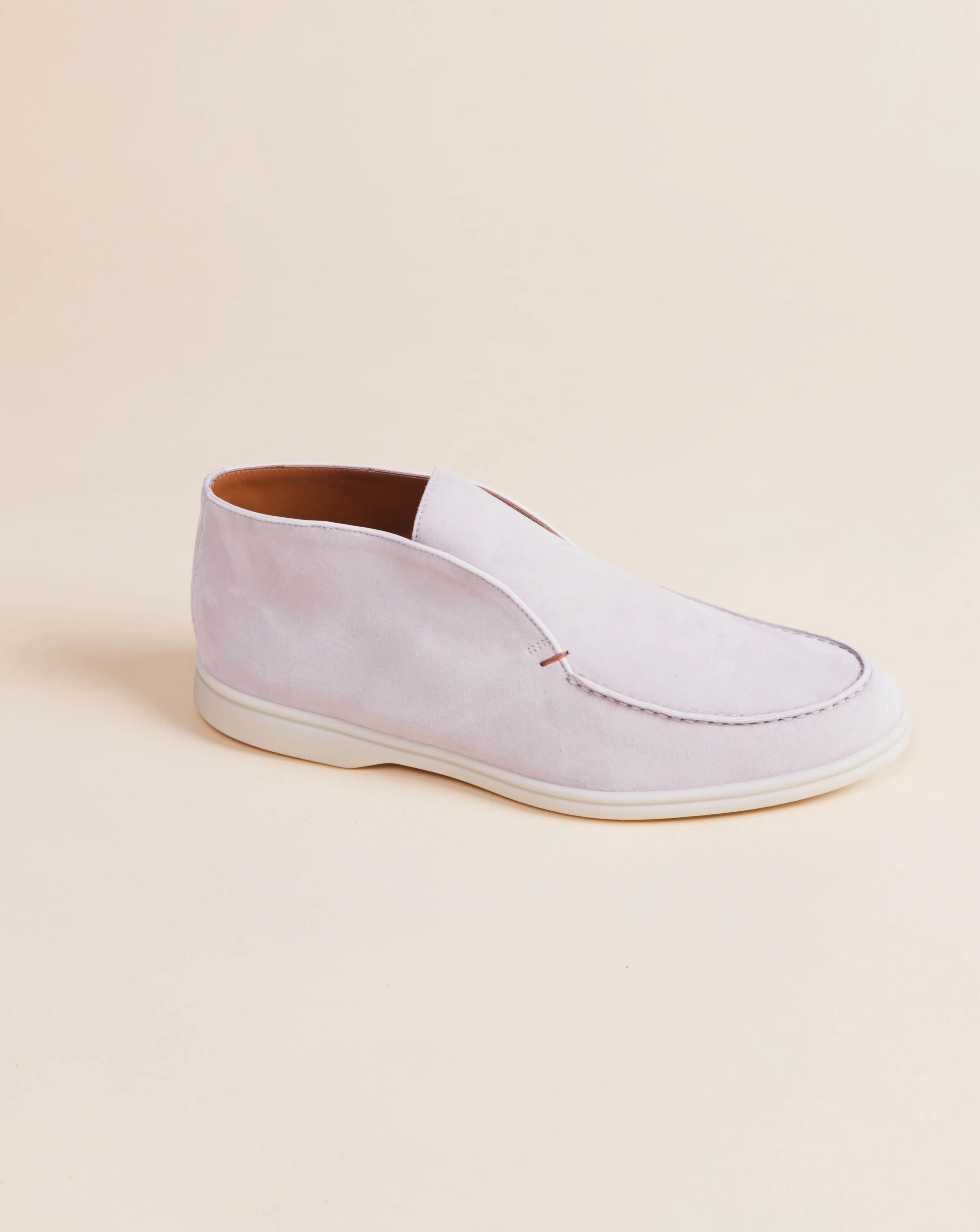 PSL092S ANKLE BOOT SUEDE LIGHT GREY