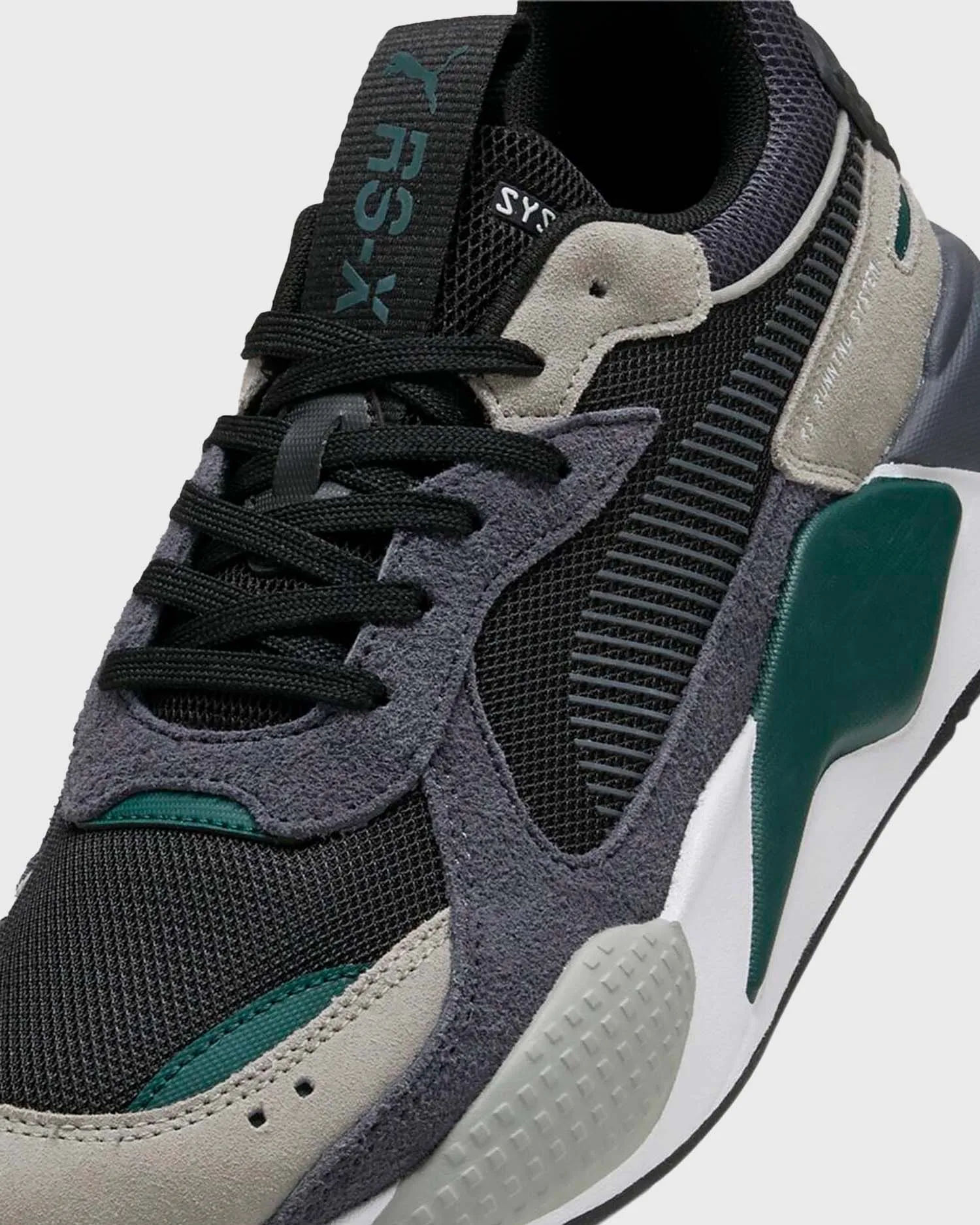 Puma RS-X Heritage Sneaker Zwart/Grijs/Groen