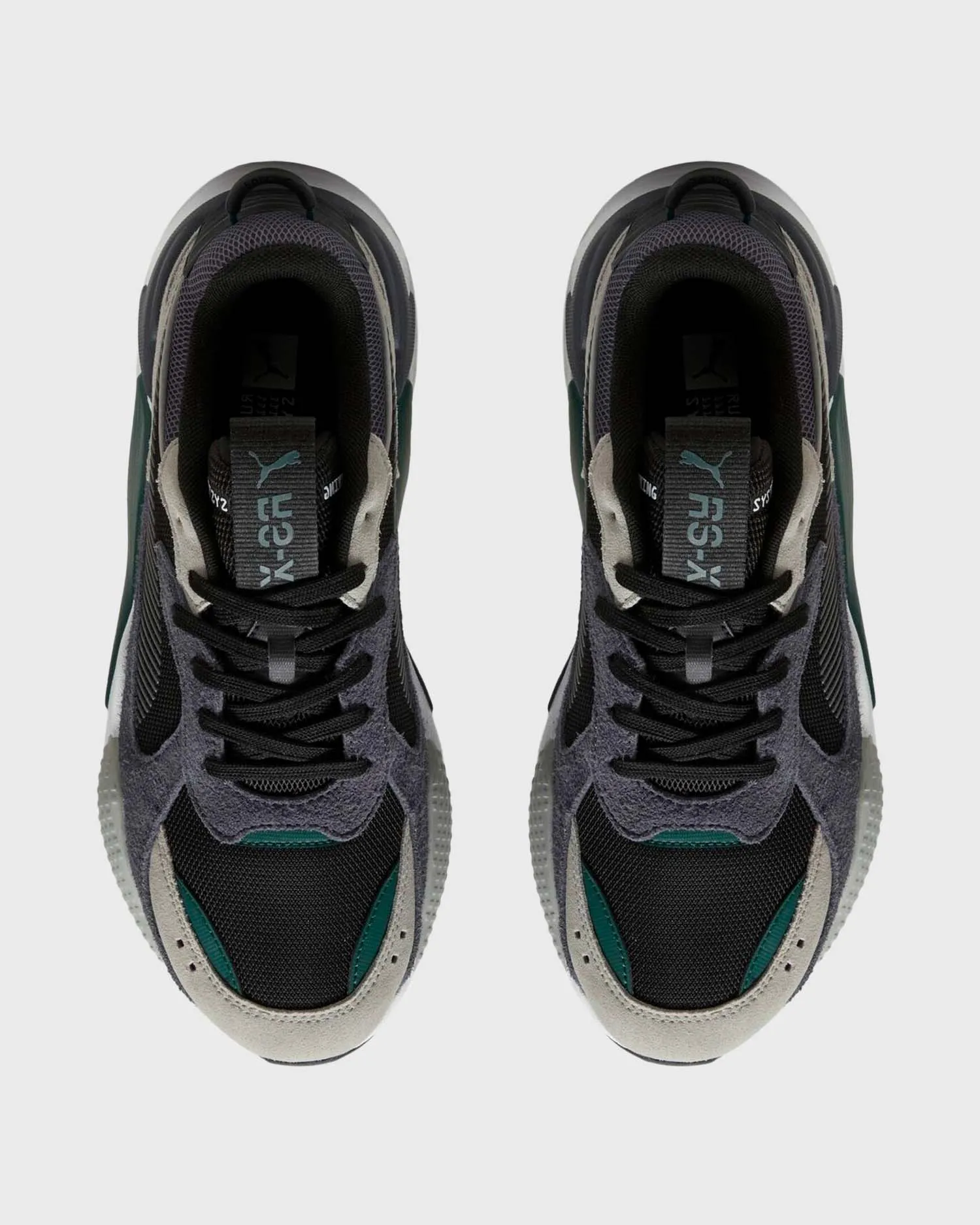 Puma RS-X Heritage Sneaker Zwart/Grijs/Groen