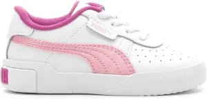PUMA Toddler Girls Cali Rose Perforated Lace Up Sneakers Shoes Casual - White - Size 7 M