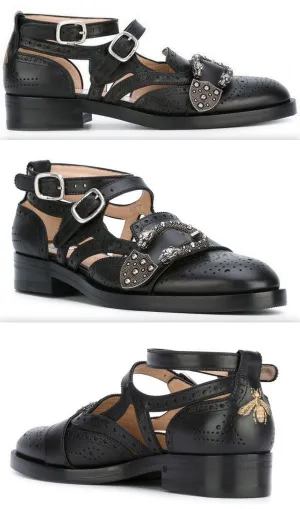 Queencore Brogue Monk Shoes
