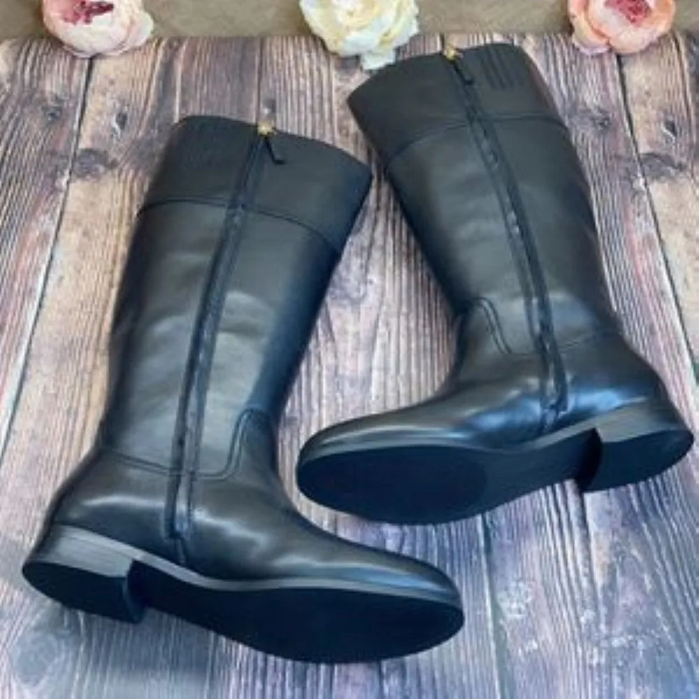 Ralph Lauren Black  Riding Boots 8.5B