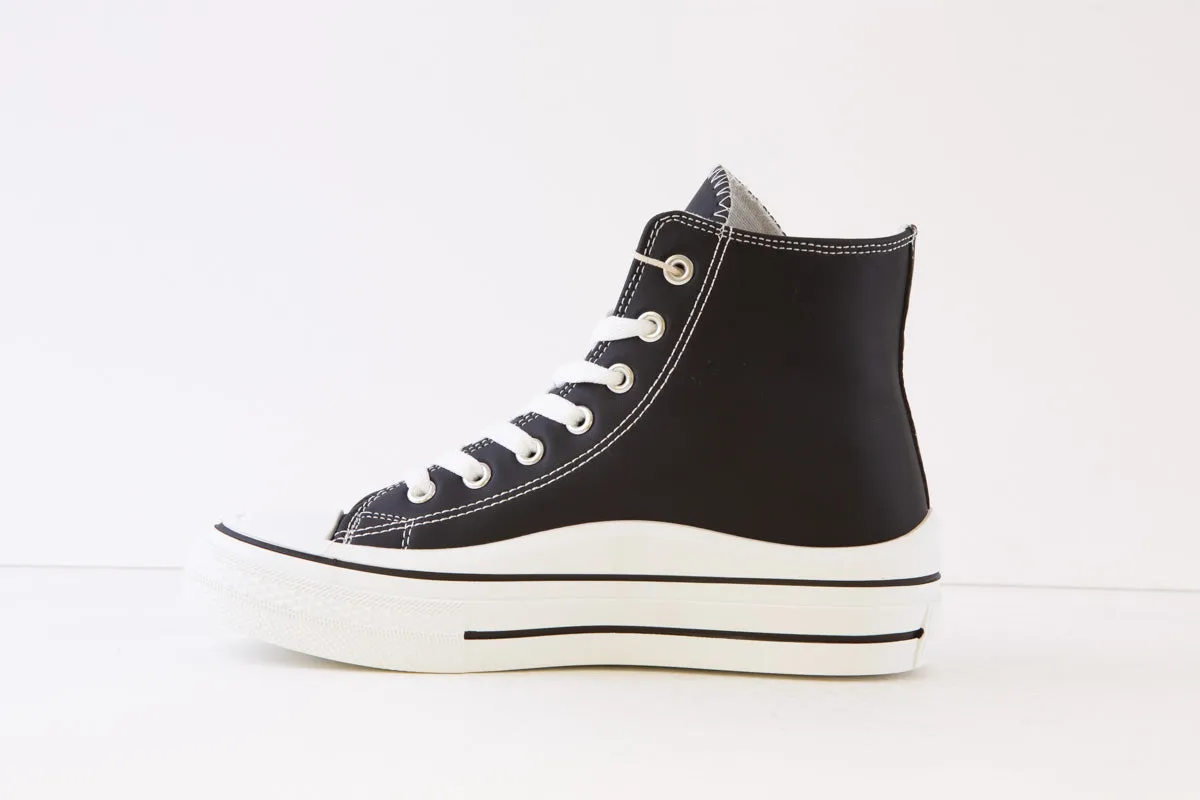REFRESH - 170109 LACED CANVAS ANKLE BOOT - BLACK