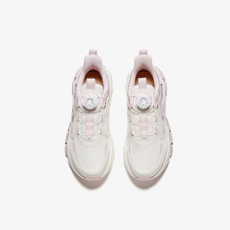 Retro Girls Pink Running Shoes