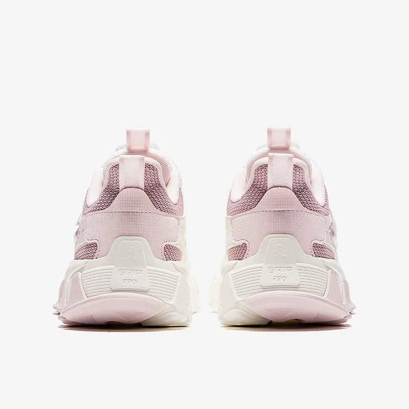 Retro Girls Pink Running Shoes
