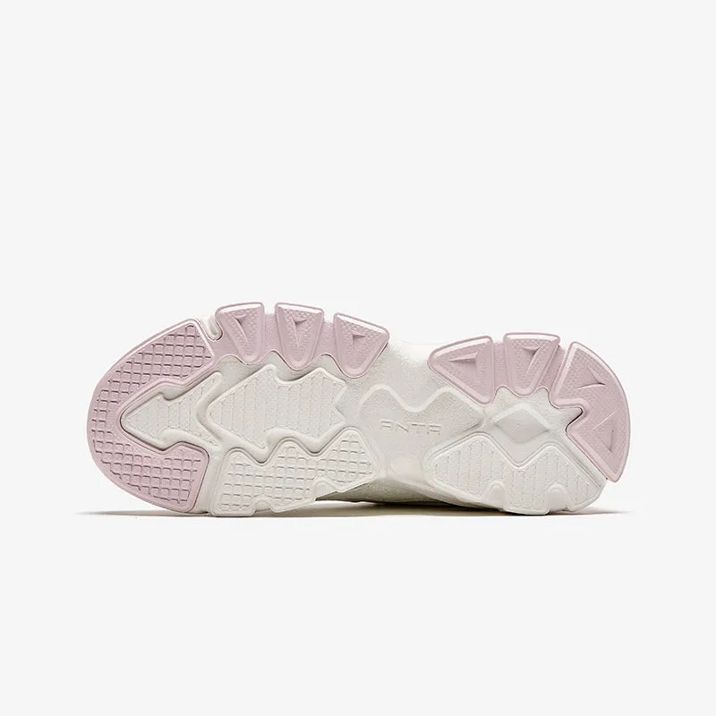 Retro Girls Pink Running Shoes