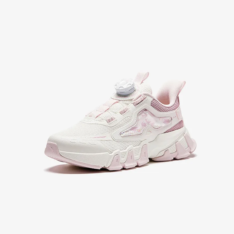 Retro Girls Pink Running Shoes