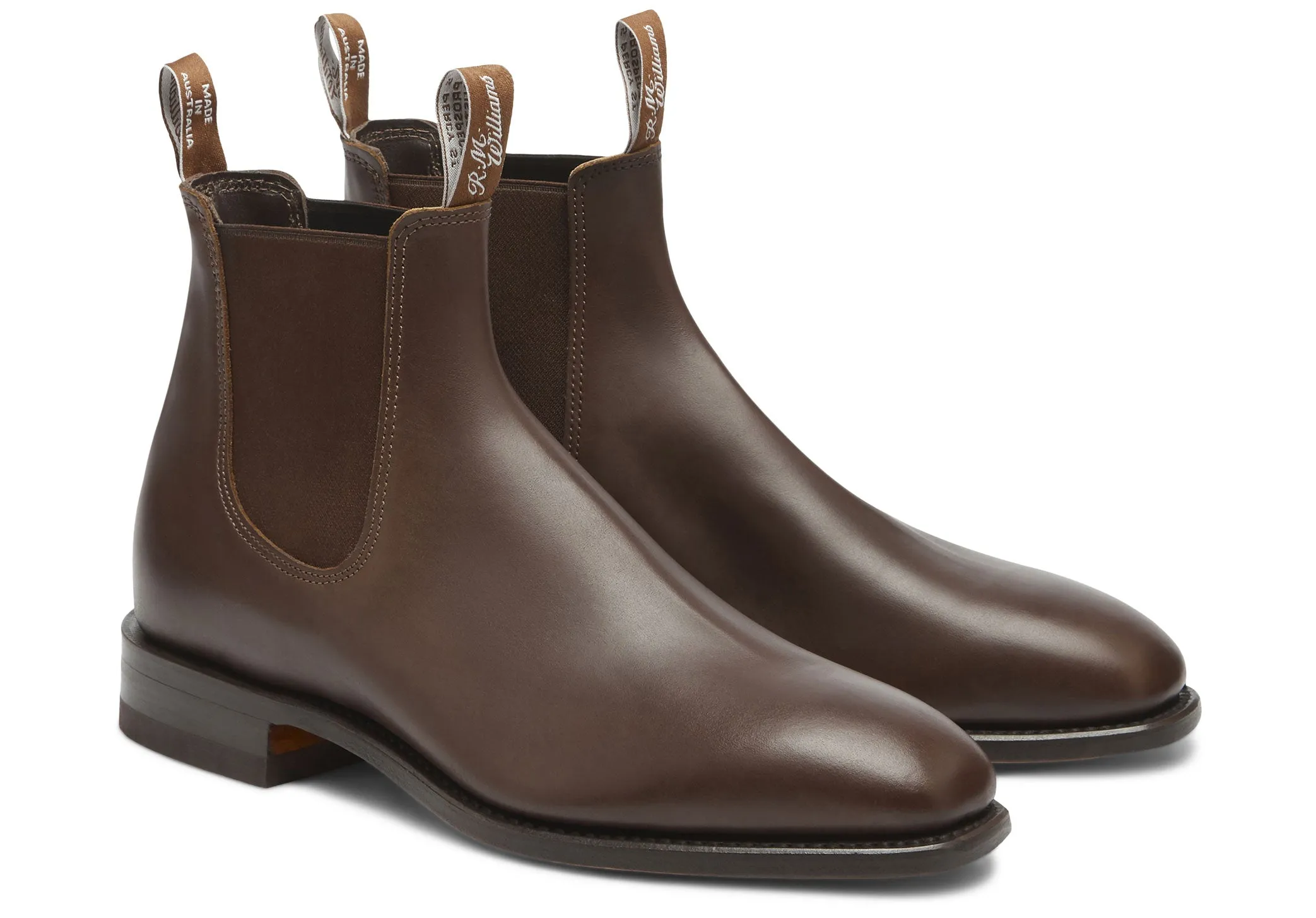 R.M. Williams Comfort Craftsman Chelsea Boot - Rum