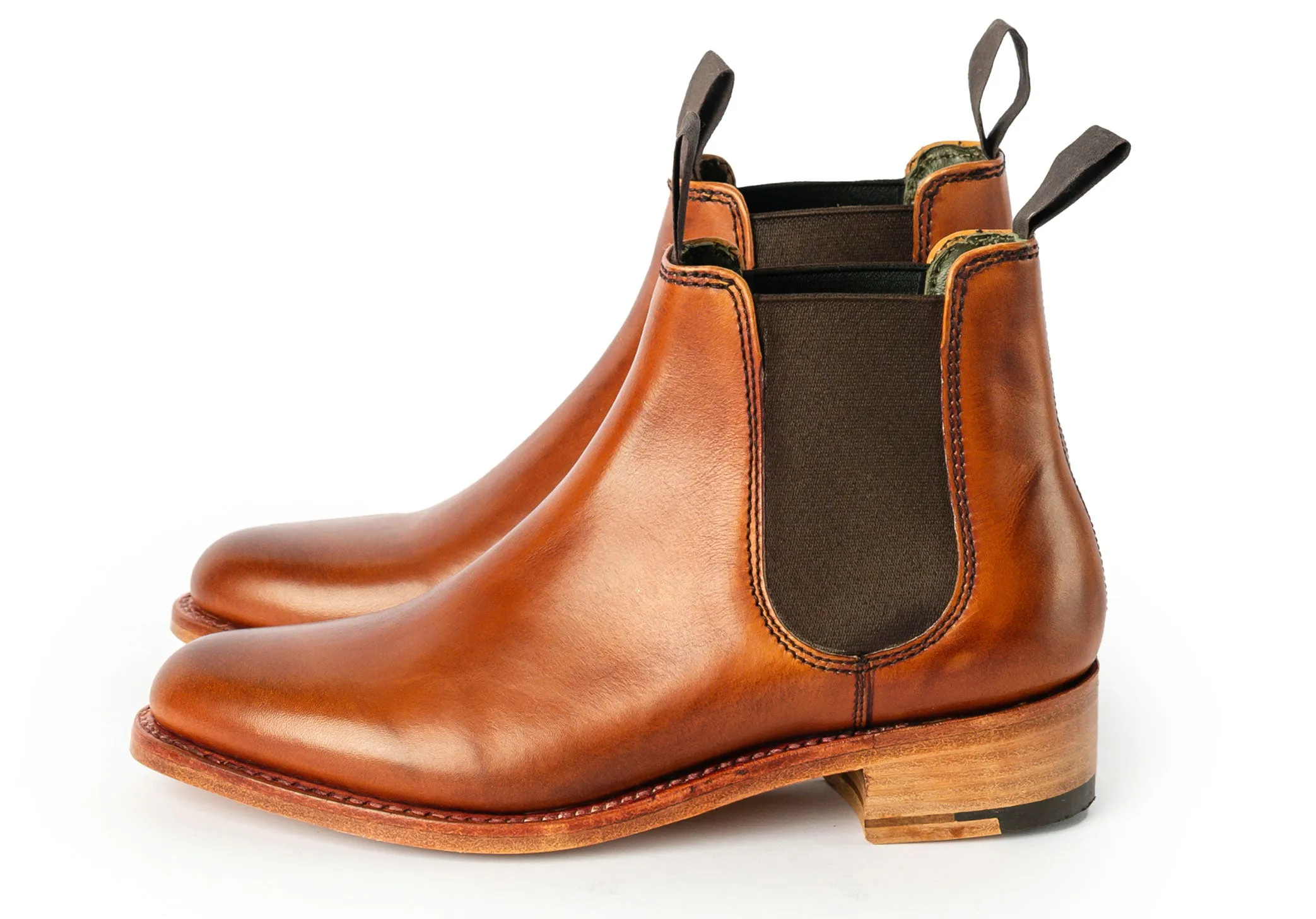 Robinson Gina Leather Sole - Antique Rosewood Calf
