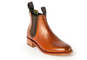 Robinson Gina Leather Sole - Antique Rosewood Calf