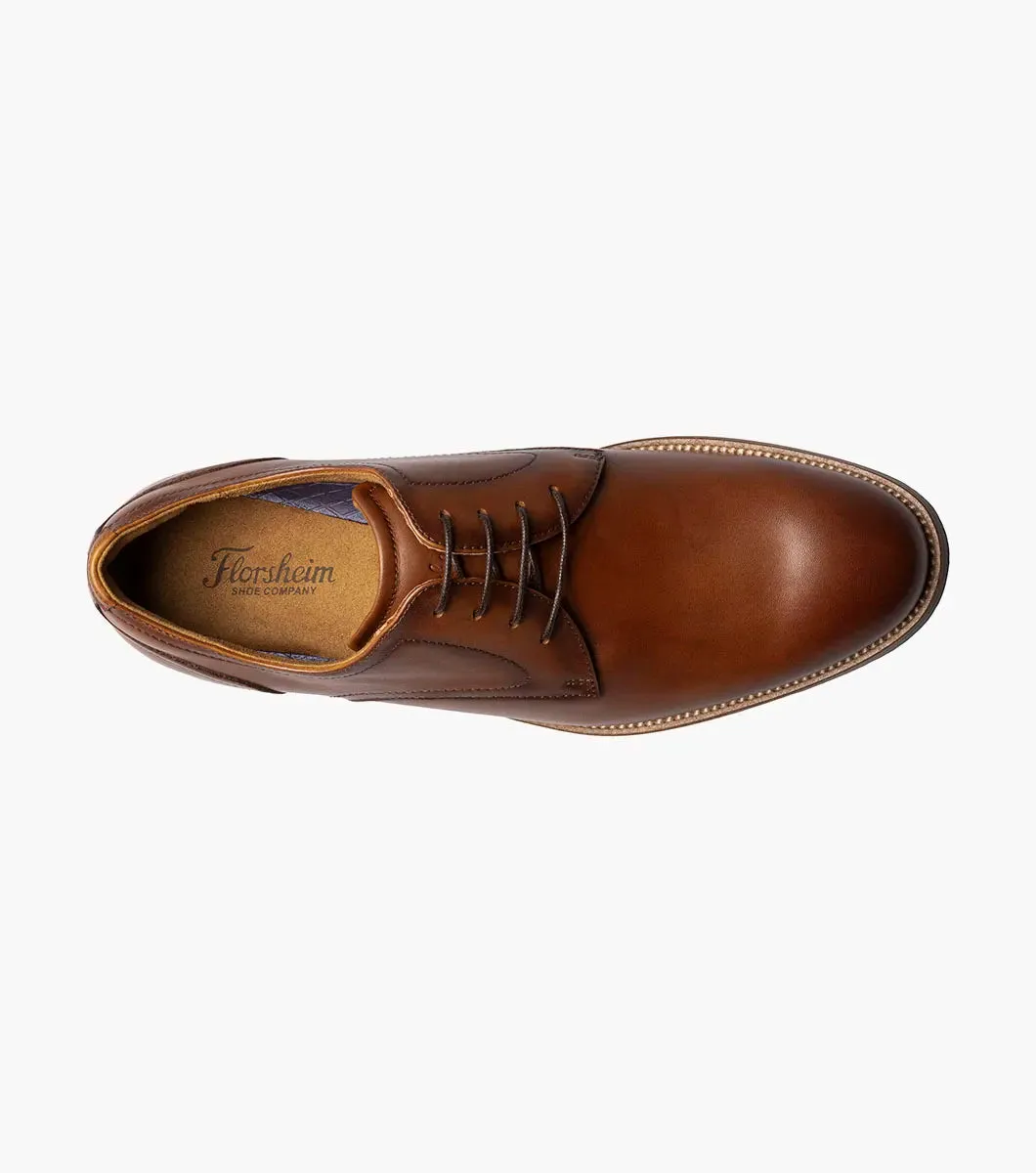 Rucci Plain Toe Oxford-Cognac | Florsheim