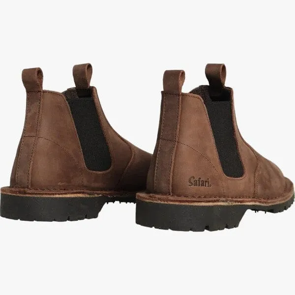 Safari Chelsea Boot Dark Brown