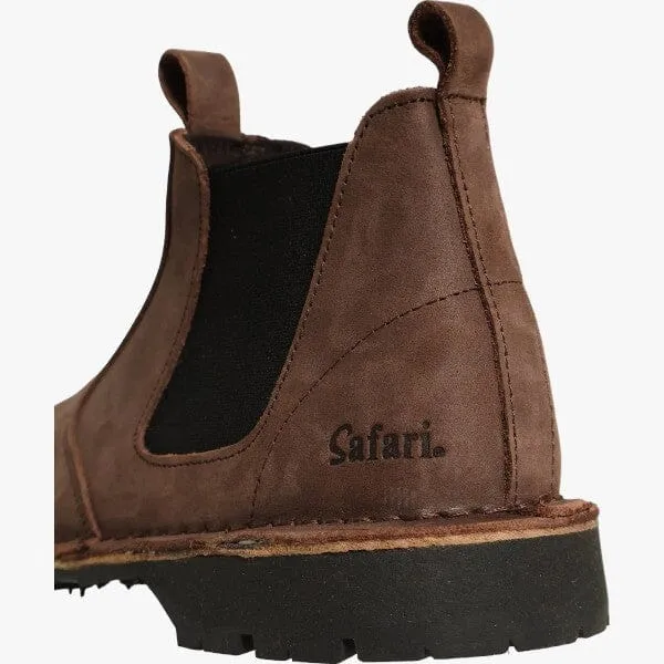 Safari Chelsea Boot Dark Brown
