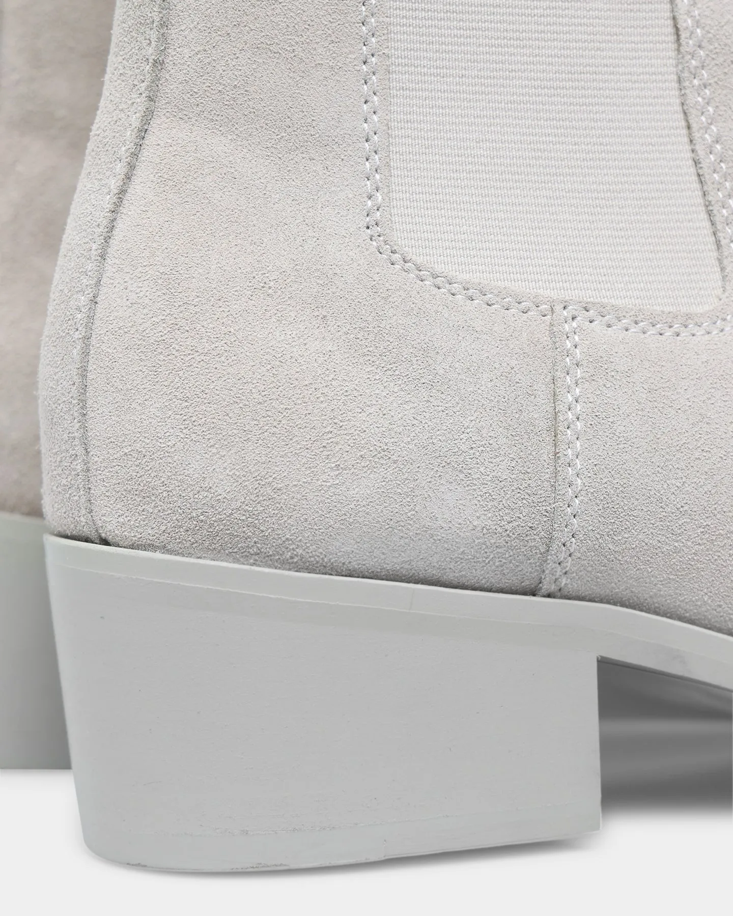 Saint Morta Nomad Pointy Toe Chelsea Boot Light Grey