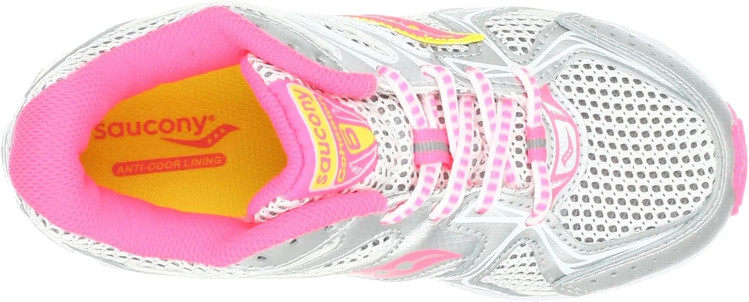 Saucony Girls' Cohesion 6 Lace Running Shoe (Little Kid/Big Kid)