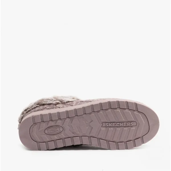 Skechers 31204/MVE KEEPSAKES ICE ANGEL Womens Mule Slippers Mauve
