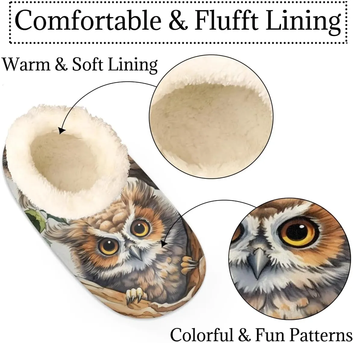 Slipper for Women Men, Fuzzy Memory Foam House Slippers Soft Cozy Warm Closed Back Slippers Lightweight Non-Slip Home Shoes Indoor Slippers