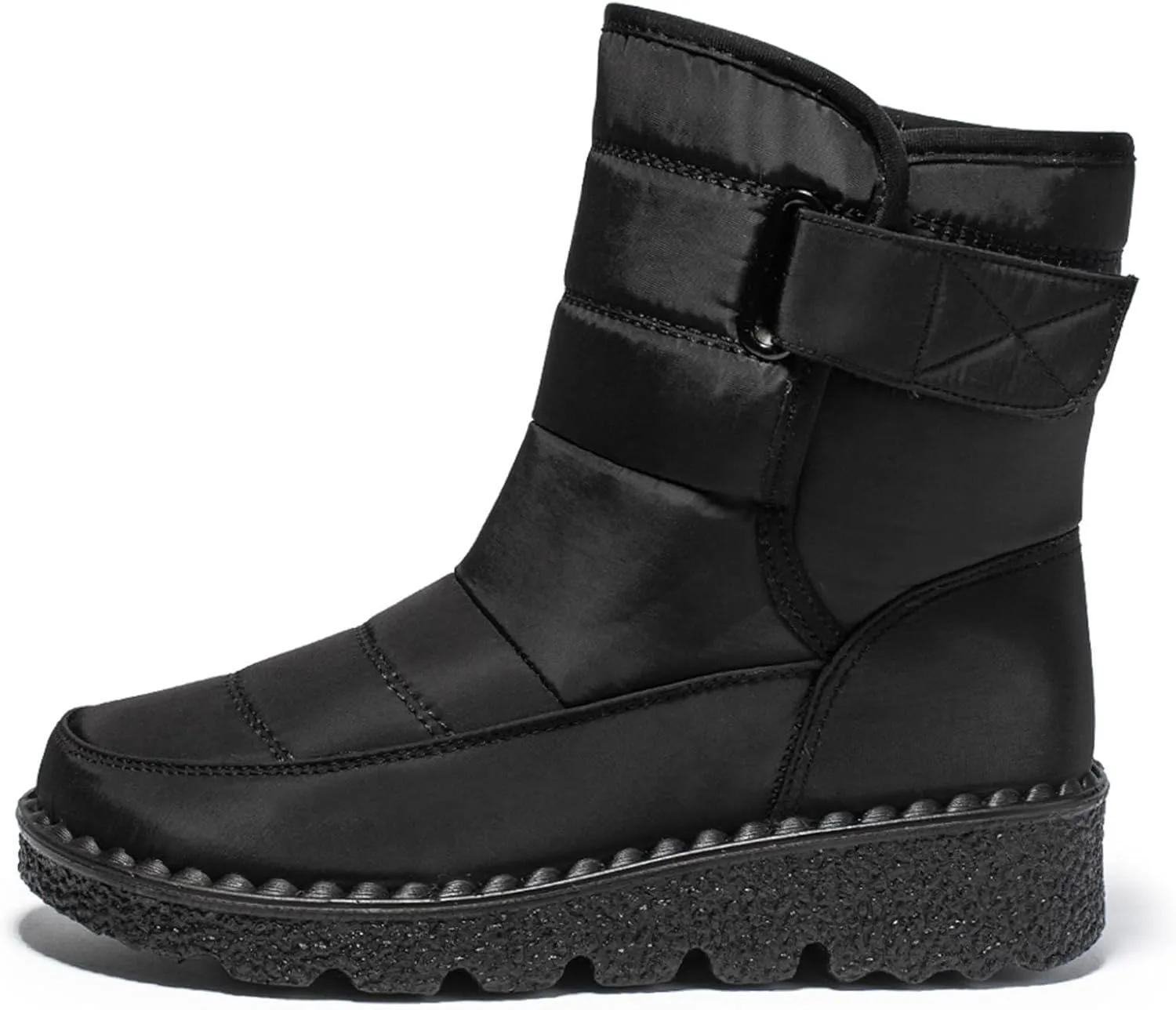 Snow Boots For Women Platform Boots for Women Comfy Flat Boots Fashion Comfortable Soft Sole Warm Padded Snow Boots