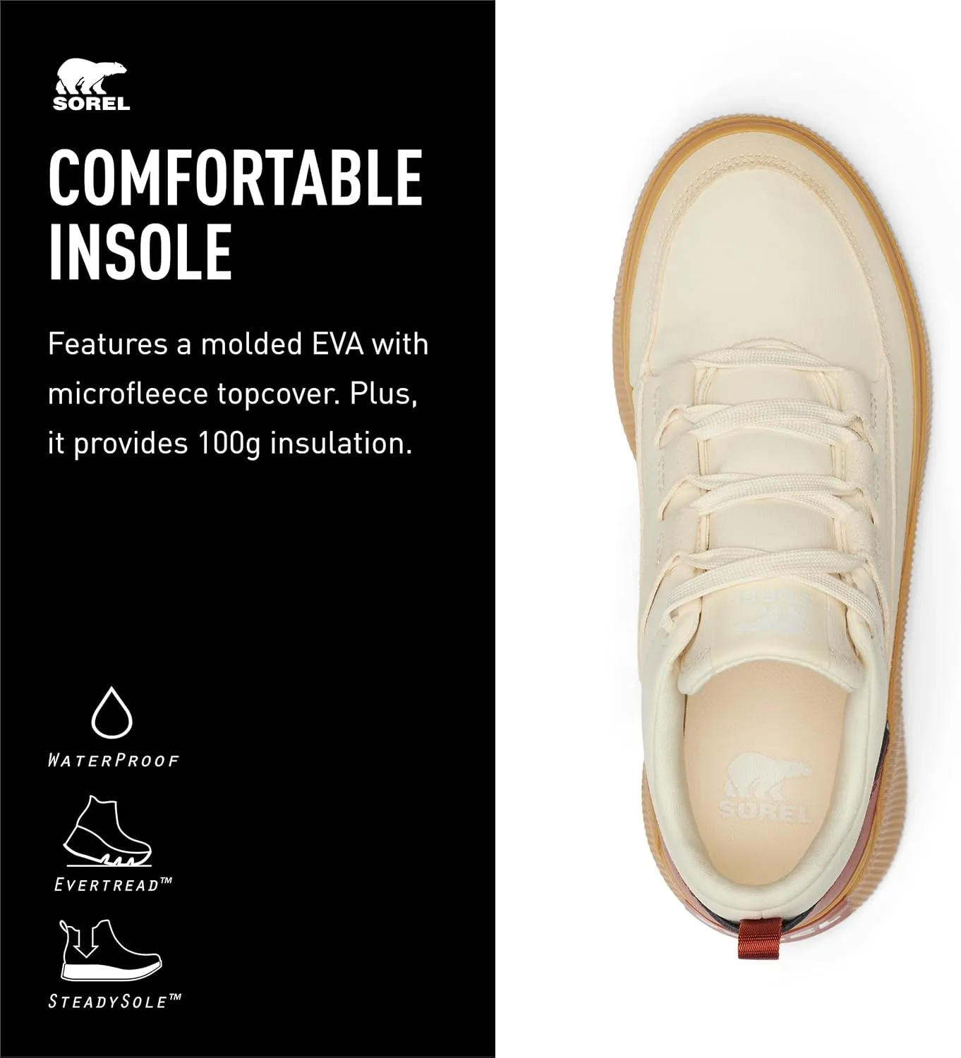 SOREL Women's Out N About lV Low Waterproof Sneaker