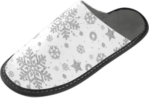 Spa Slippers Indoor House Fuzzy Slippers Soft Memory Foam Non-Slip Home Slipper Winter Shoes For Bedroom Hotel Travel 4-11