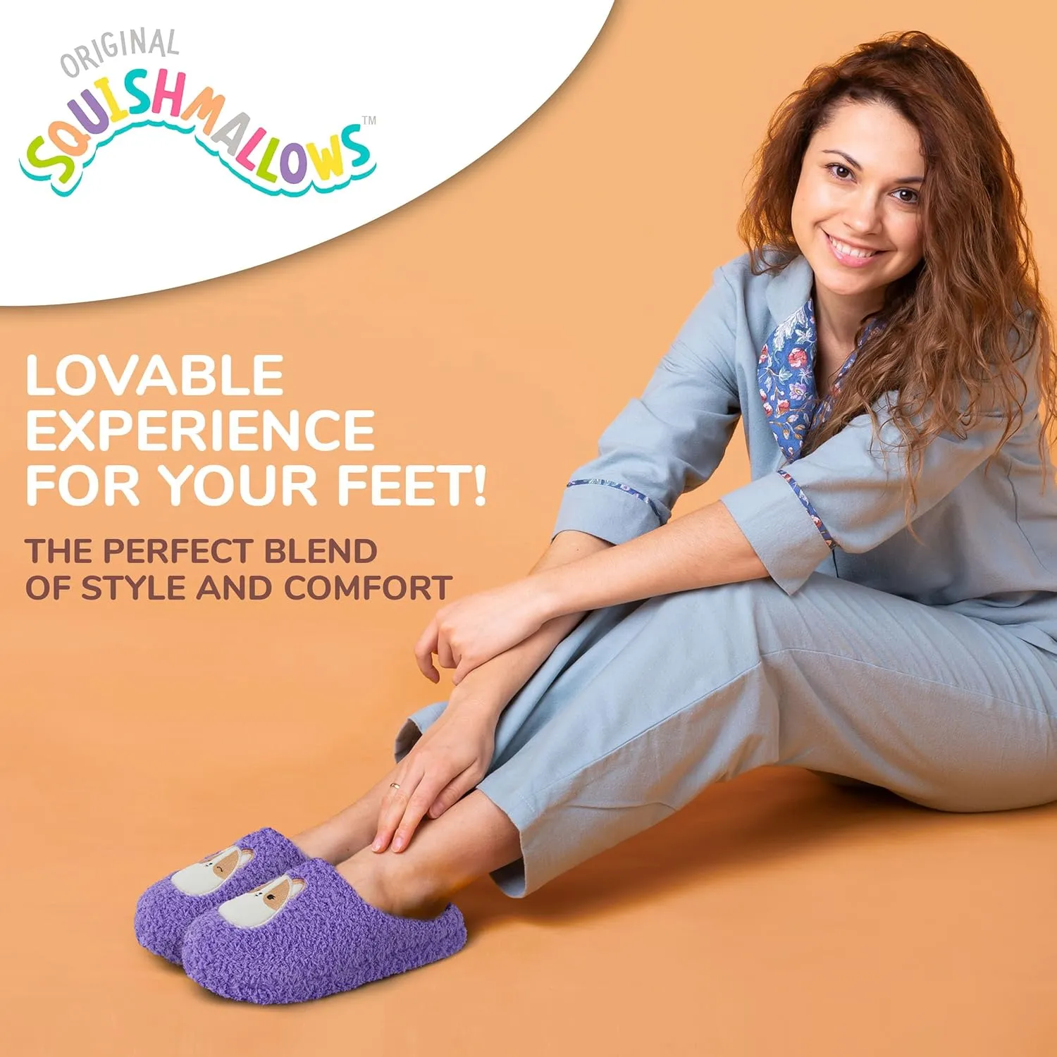 Squishmallows Kids Slippers and Womens Slippers Gifts for Women Extra Cozy Fuzzy House Slippers Slip On